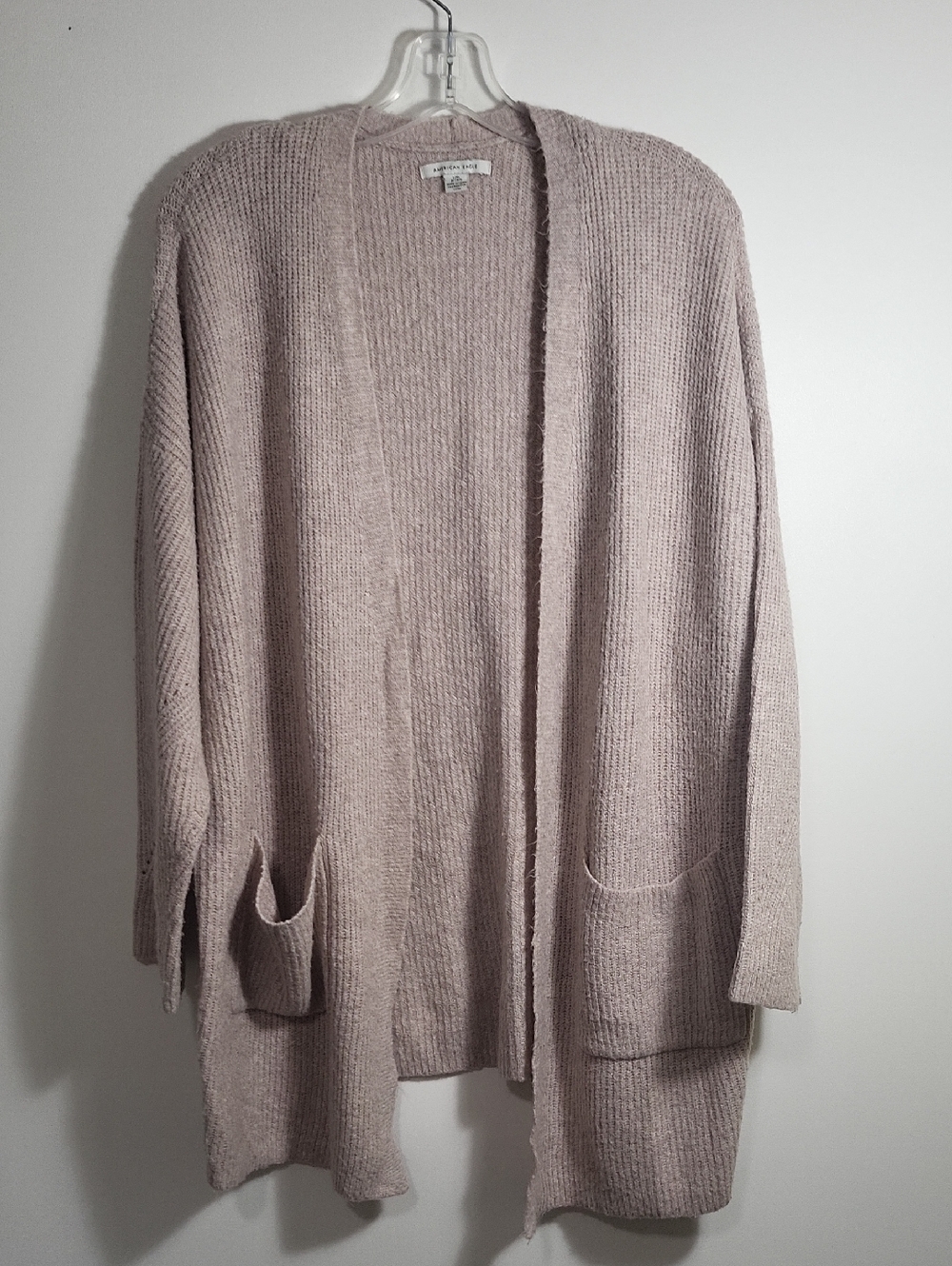 American Eagle knit open blush cardigan  women's 4X #2765